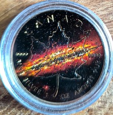 1oz Silber Canada Maple Leaf Apocalypse II 2017, Auflage 500 Stück 