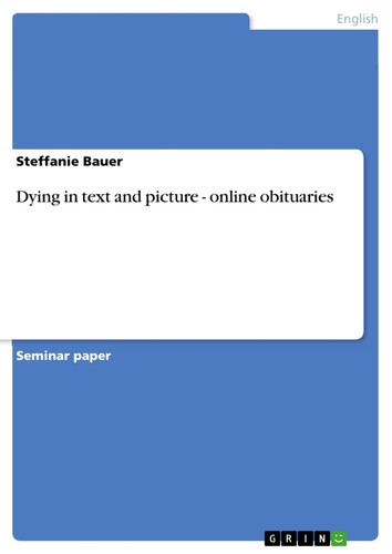 Dying text and - dying,