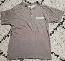 Herren Henley Shirt, Größe