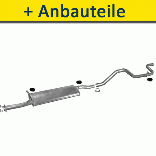 Auspuff auspuffanlage für - auspuffanlage,