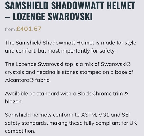 Samshield navy reitmütze - samshield,