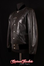 Herren BASEBALL Lederjacke