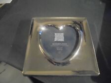 Bilderrahmen Herz mit Ständer 9x9 cm silverplated