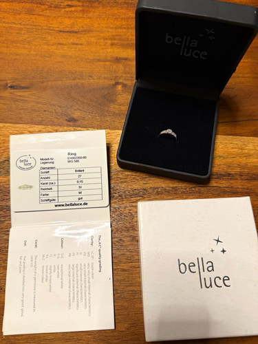 Bella luce ring weißgold - luce,