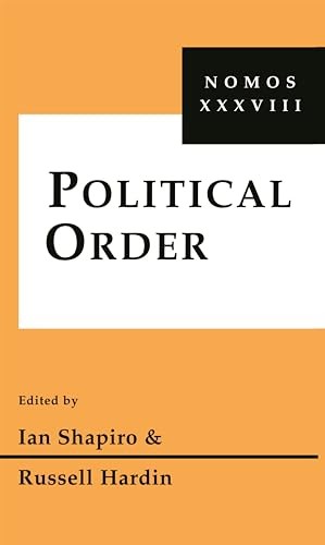 Political order nomos xxxviii - nomos,