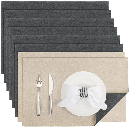 Platzsets leinenimitat - platzsets,