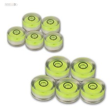 Dosenlibelle 5 Stk Ø 15mm oder 18mm Libelle runde Präzisions Waage Wasserwaage