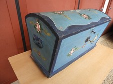 ca.1850 RUNDDECKELTRUHE