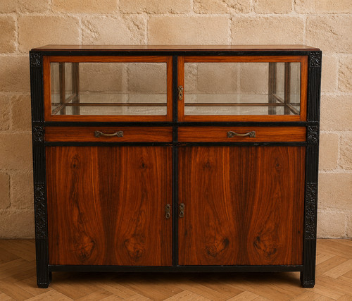 Vitrine standregal art deco - vitrine,
