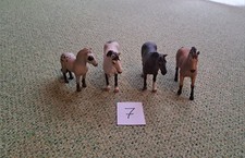 Schleich Pferde Sammlung, 4 Stück