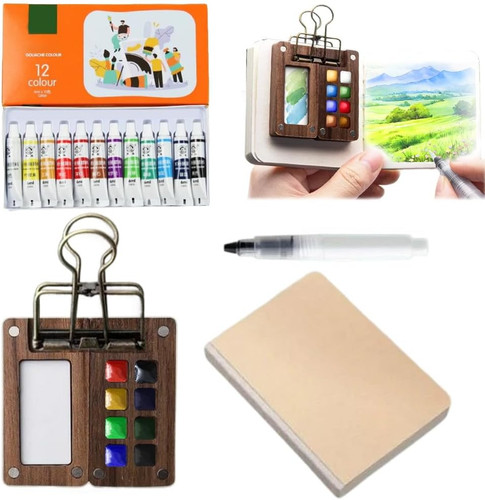 Aquarell reise set - 12, farben