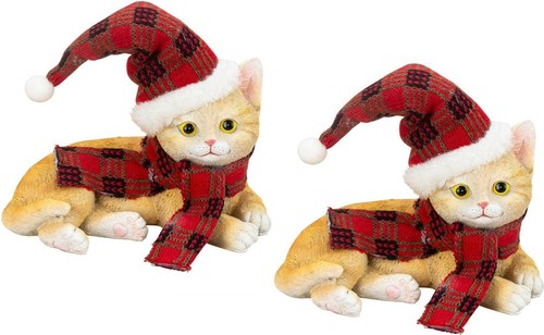 Stück katzenfiguren 21cm - stück,