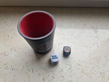 Bacardi WÜRFELBECHER Knobelbecher Partyspiel mit WÜRFELN