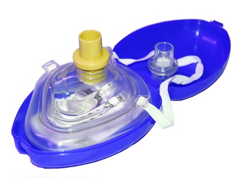 Taschenmaske box blau - in,