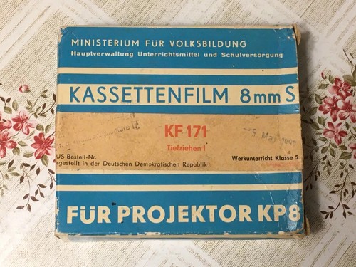 Ddr kassettenfilm s für - 8, mm