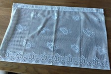 Bistrogardine. 90 cm x ,56 cm. Weiß. Landhausstil 