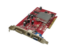 PALIT RADEON 9550 256MB SDRAM AGP GRAFIKKARTE DVI VGA S-VIDEO #GK12792