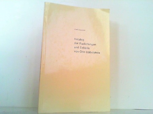 Katalog der radierungen - katalog,