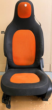 Fahrersitz links Stoff Orange