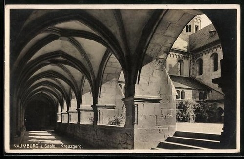 Ansichtskarte naumburg - naumburg, a
