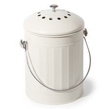 Biomülleimer  Komposteimer Metall Geruchsfilter nachhaltiger Bio Mülleimer 5,5L