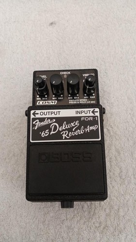Boss deluxe reverb fdr - reverb, fdr-1