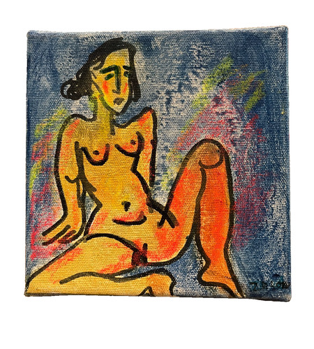 Frau akt original - original, zm