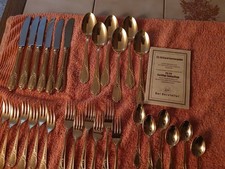Besteck aus Solingen 30tlg.23/24 Karat Hartvergoldet. NEUWERTIG