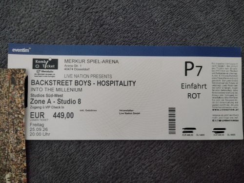 Vip logen tickets - 2x,
