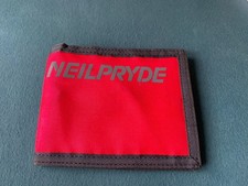 Neil Pryde Surf Geldbeutel Blau Signal Rot Geldbörse Brieftasche Portemonnaie