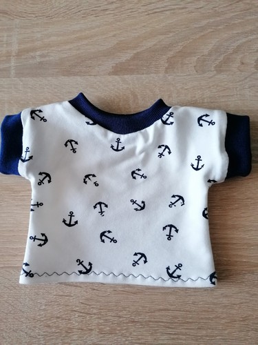 Puppenshirt anker oberteil - puppenshirt,