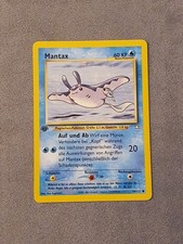Pokémon Karte • Mantax • Neo Genesis • 1 Edition • Vintage • Deutsch