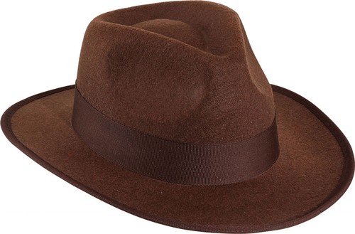 Cowboyhut braun abenteurer - cowboyhut,