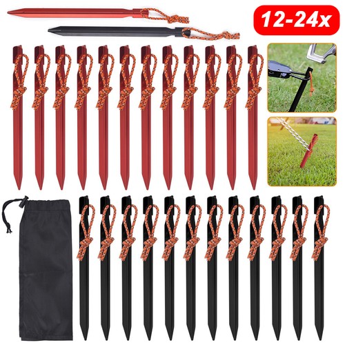 24x zelt heringe aus - 12, /24x