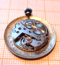 Vintage Handaufzug Werk GIGANDET FHF 34 gangbar OA4