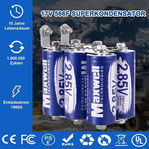 Maxwell 17v 566f super audio - maxwell,