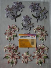 3-D Relief-Sticker "Elegante