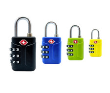 Zahlenschloss TSA robust ✅ Kofferschloss | Reiseschloss | Vorhängeschloss Urlaub