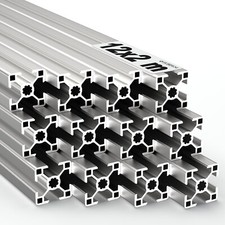  Alu Profil 24m Aluprofil 30x30 Nut 8 Typ B 3030 System Steck / Bosch kompatibel