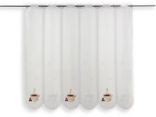 Scheibengardine Kaffee Tasse