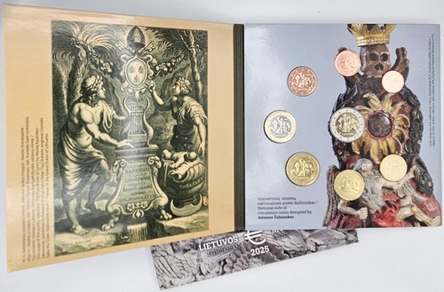 Litauen kms 2025 - 2025, euro