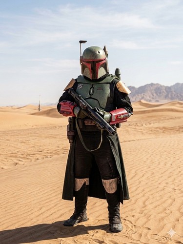 Boba fett cosplay buch - boba,