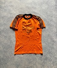 Vintage Adidas Erima 70s Football Shirt West Germany Trikot Orange Match Worn M