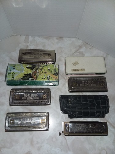 Vintage hohner harmonicas - vintage, m