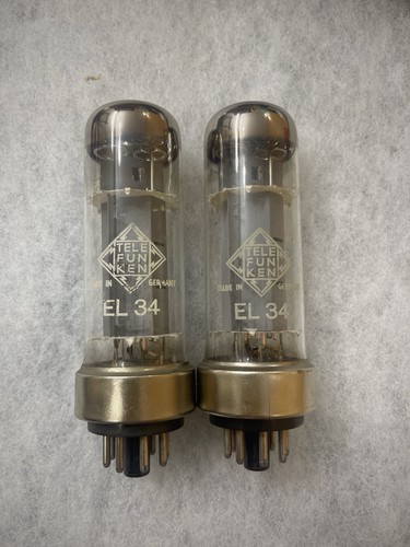 Telefunken el34 6ca7 metal - telefunken,