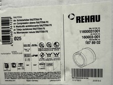 25 Rehau Schiebehülse