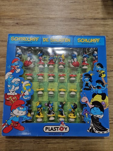 Schlümpfe plastoy schach - plastoy,