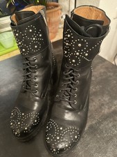 Phillip Hardy Boots Stiefeletten schwarz extravagant Gr. 40 - wie NEU - hoher NP