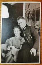 Postkarte panzerkampfabzeichen - postkarte,