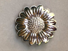 Big Bold  Silver Tone